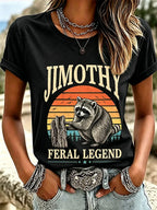 Women's It's ok to be weird Jimothy from SeattleShort-Sleeve T-Shirt