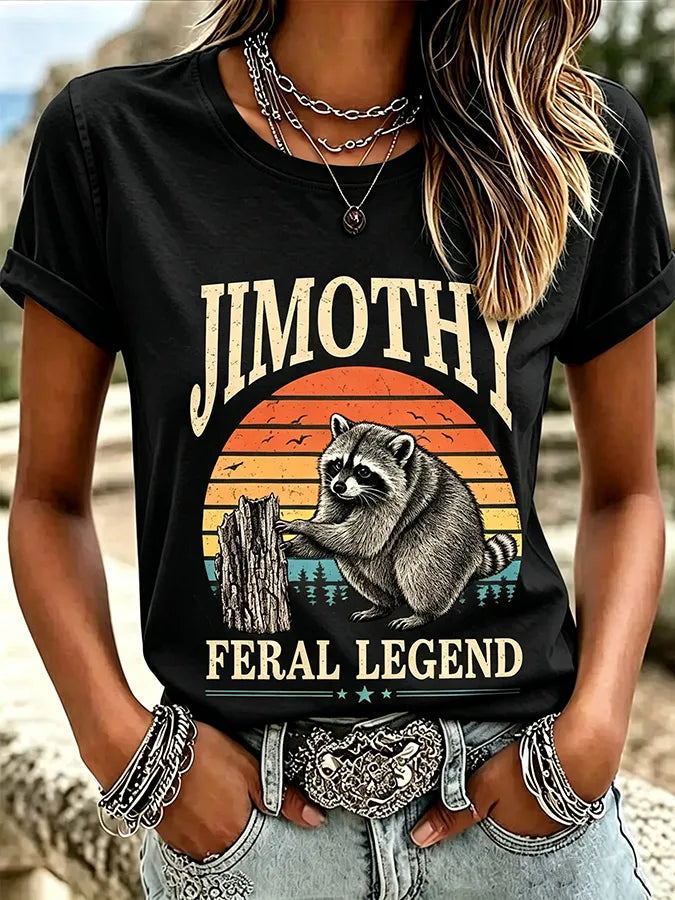 Women's It's ok to be weird Jimothy from SeattleShort-Sleeve T-Shirt