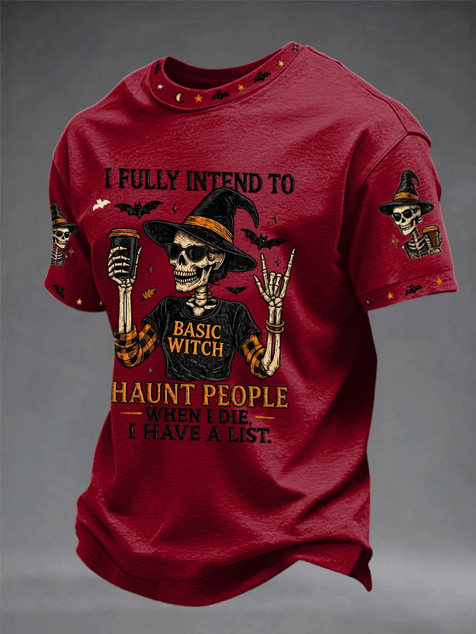 Halloween Art Print T-Shirt