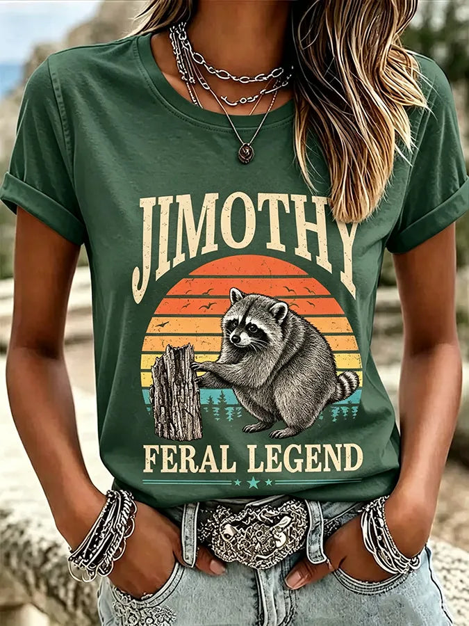 Women's It's ok to be weird Jimothy from SeattleShort-Sleeve T-Shirt