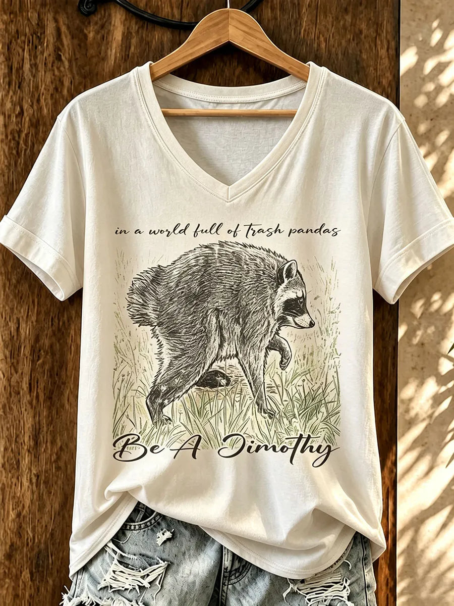 Women's Jimothy Raccoon T-Shirt