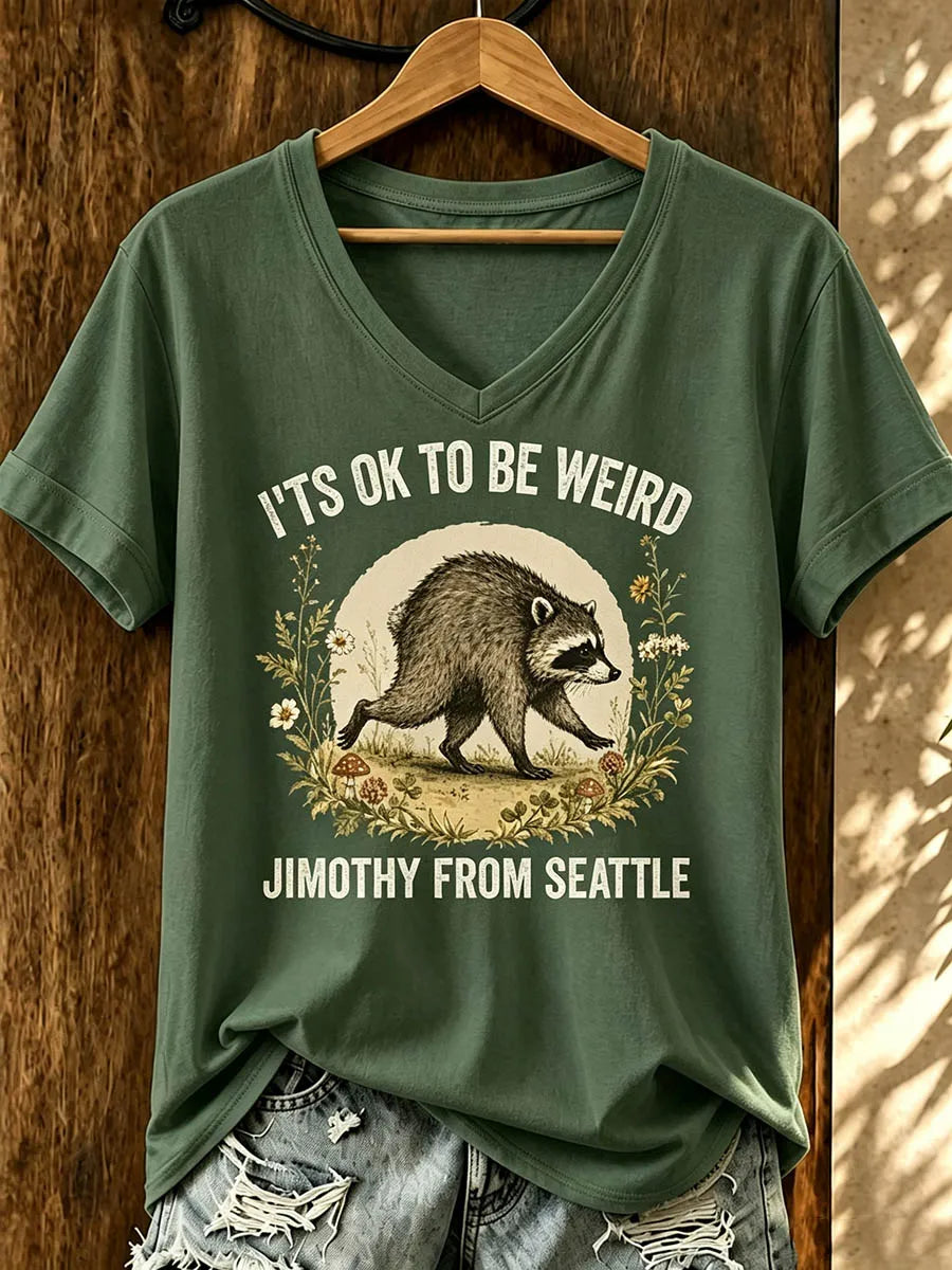 Women's Jimothy Raccoon T-Shirt