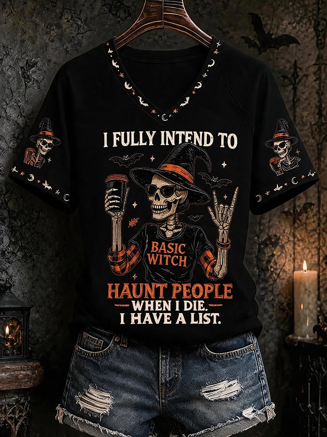 Halloween Art Print T-Shirt