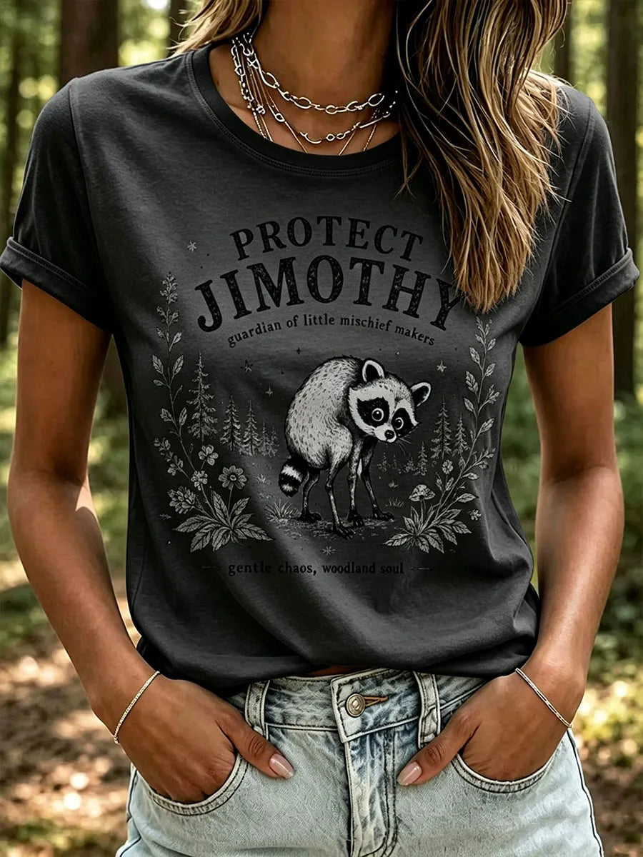 Women's Jimothy Raccoon T-Shirt