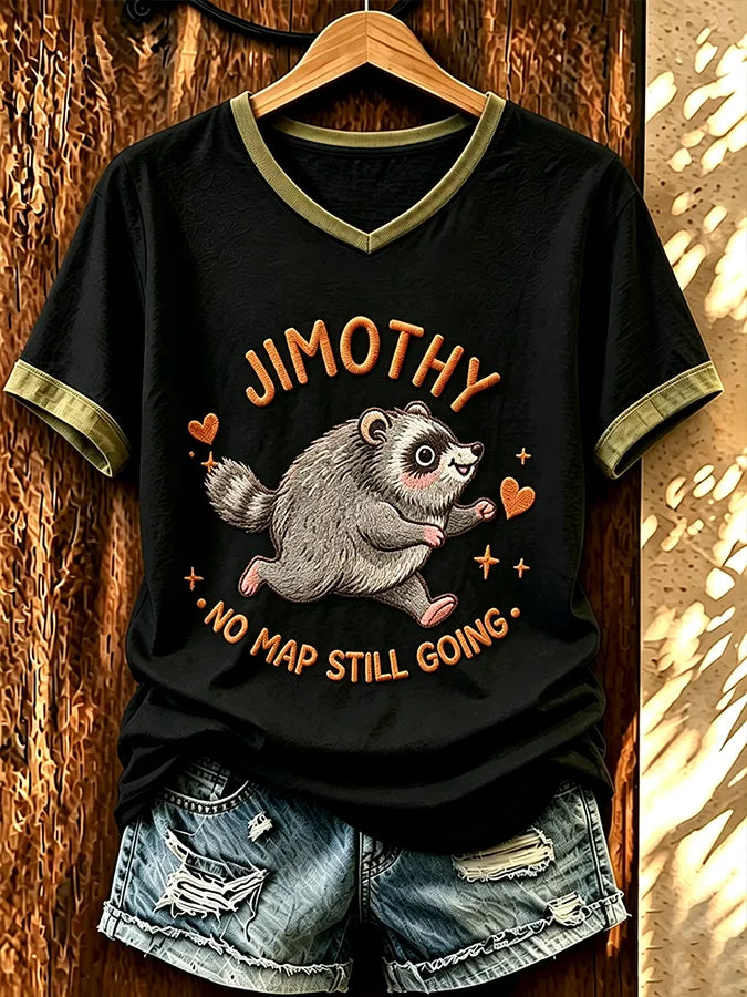 Women's It's ok to be weird Jimothy from SeattleShort-Sleeve T-Shirt