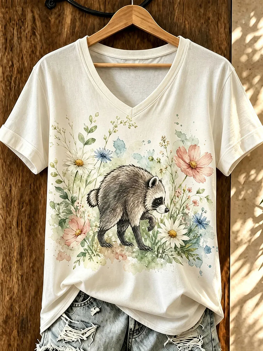 Women's Jimothy Raccoon T-Shirt