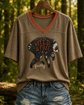 Women's Jimothy Raccoon Animal Top