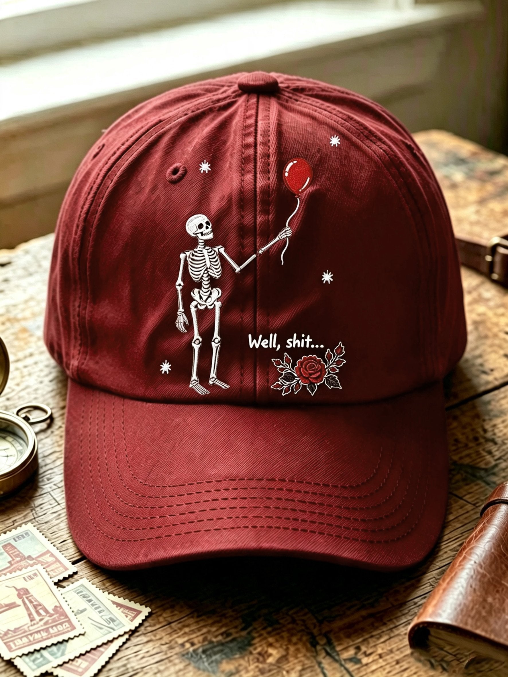 🔥🔥2nd 50% Off 🔥🔥Unisex Retro Halloween Well, shit...  Print Hat