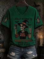 Halloween Art Print T-Shirt