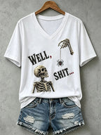 Halloween "WELL. SHIT." Art Print T-Shirt