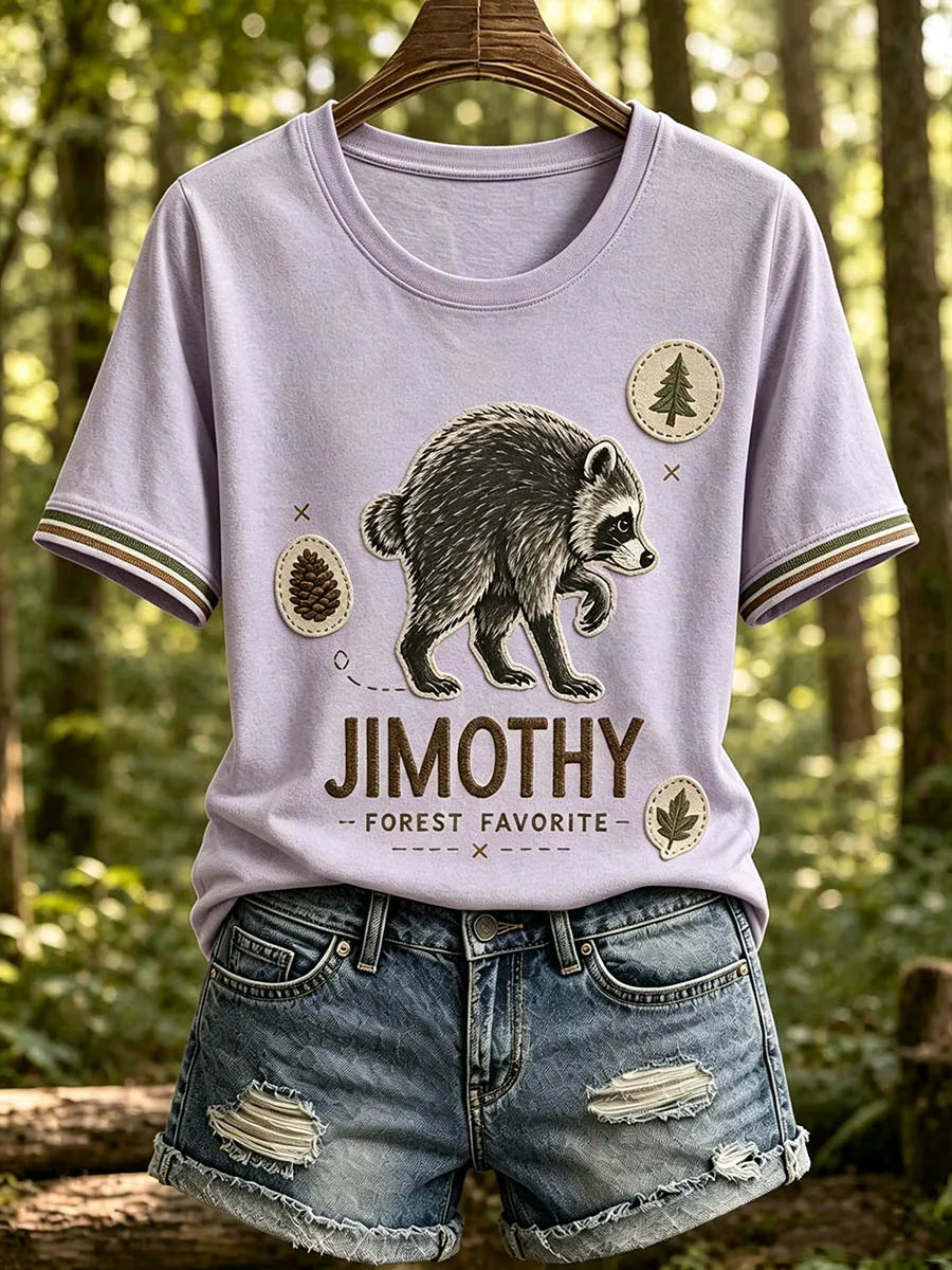 Women's Jimothy Raccoon T-Shirt