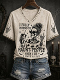 Halloween Art Print T-Shirt