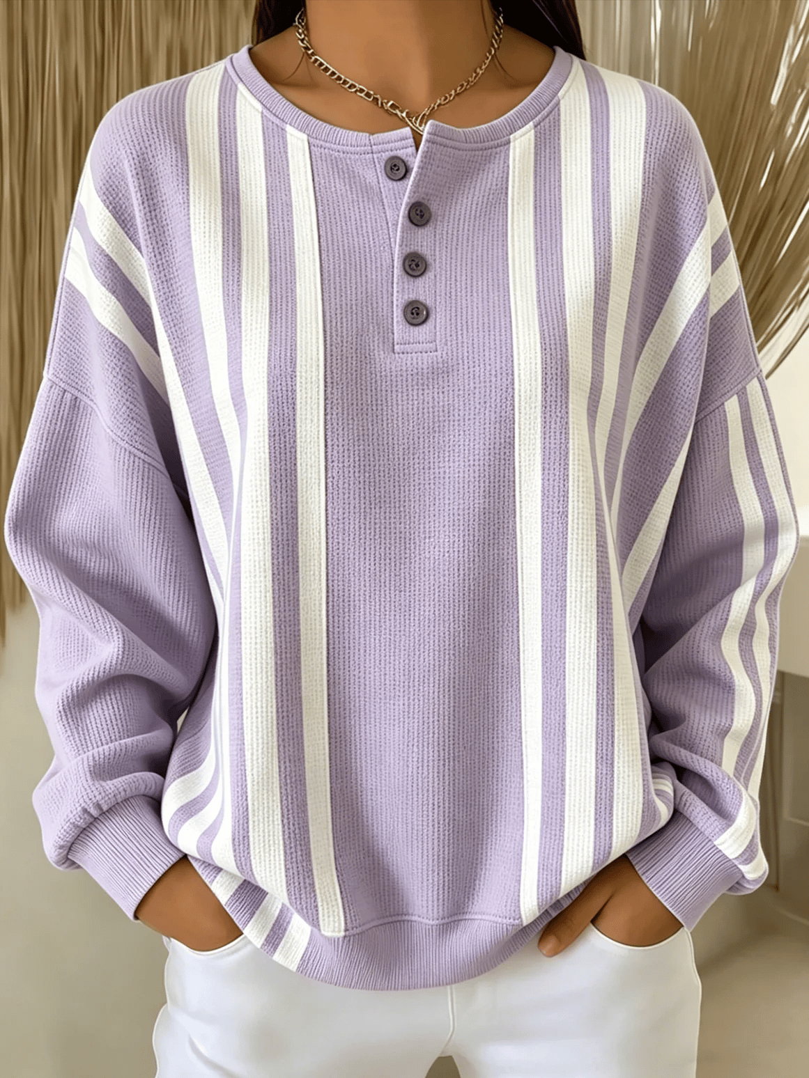 Women'S Casual Printed Sweatshirt