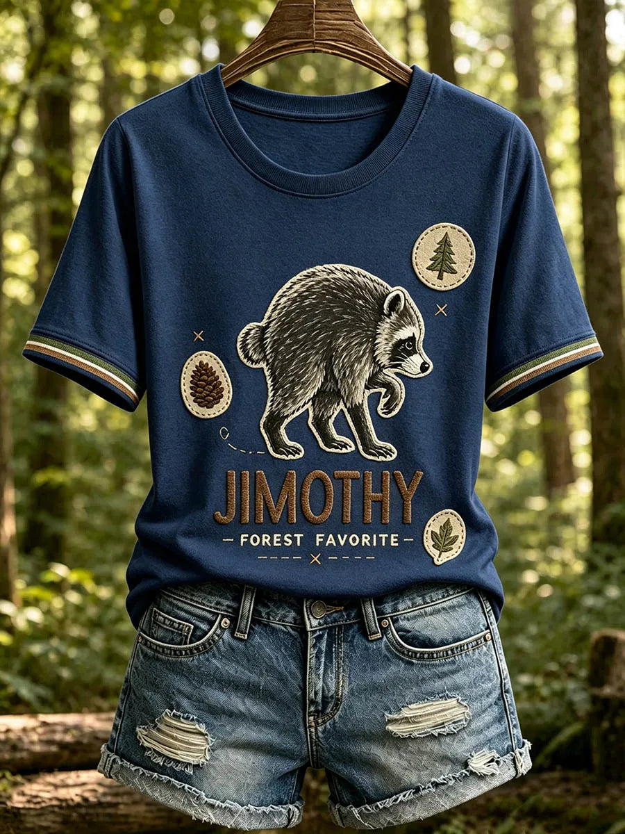 Women's Jimothy Raccoon T-Shirt