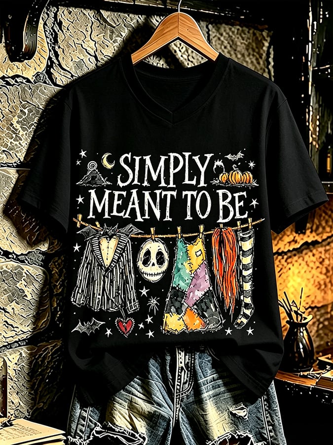 Women's Halloween Scary Pumpkin Face Cat Art Print Top