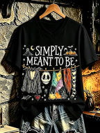 Women's Halloween Scary Pumpkin Face Cat Art Print Top
