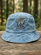 (Unisex Hat) Jimothy Raccoon Bucket Hat