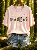 Women's Jimothy Raccoon Animal Top