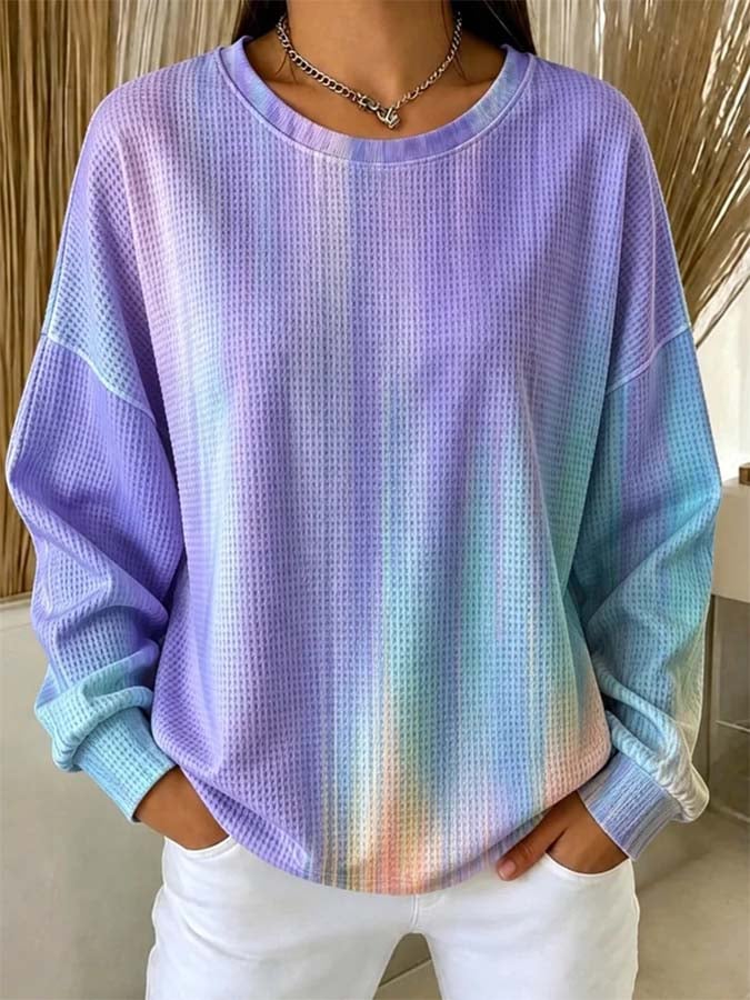 Women'S Casual Printed Sweatshirt