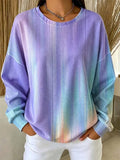 Women'S Casual Printed Sweatshirt