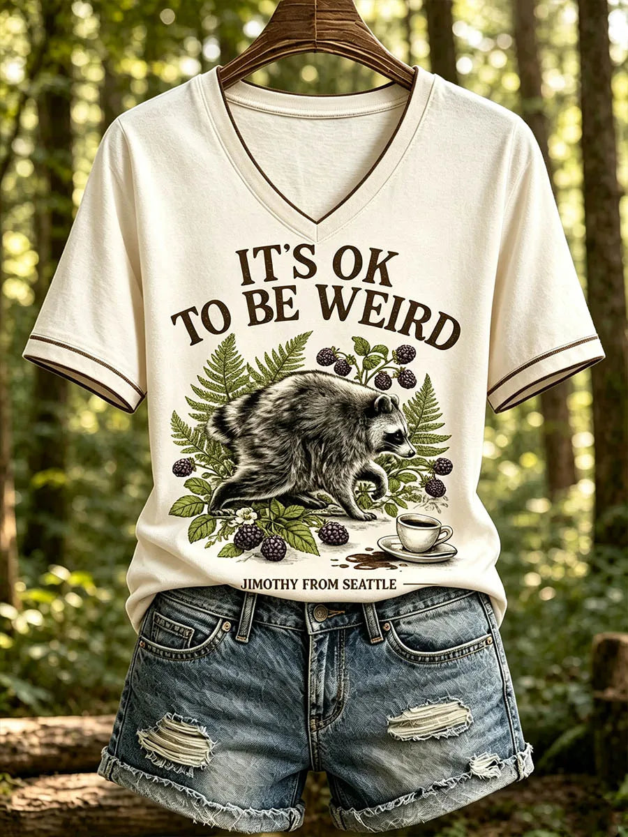 Women's Jimothy Raccoon T-Shirt