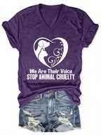 Women's Casual Print Short-Sleeve T-Shirt