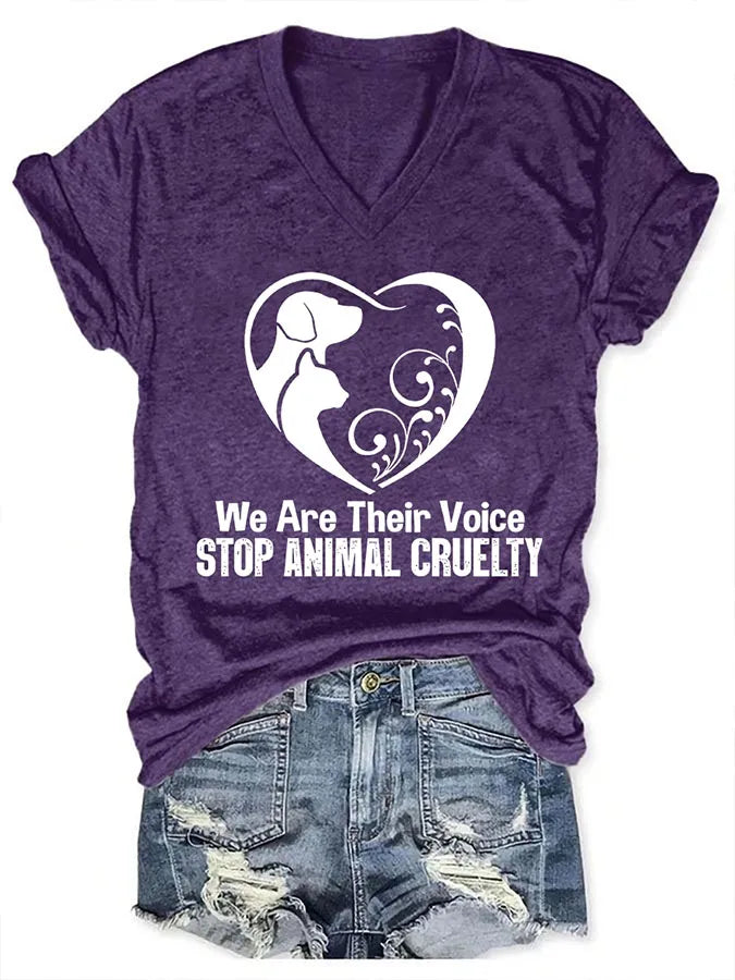 Women's Casual Print Short-Sleeve T-Shirt