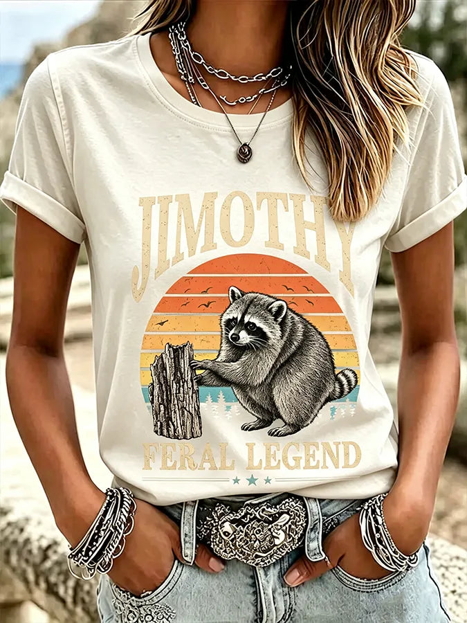 Women's It's ok to be weird Jimothy from SeattleShort-Sleeve T-Shirt