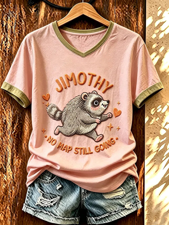 Women's It's ok to be weird Jimothy from SeattleShort-Sleeve T-Shirt