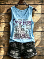 Women's Midnight Margaritas Printed Tank Top