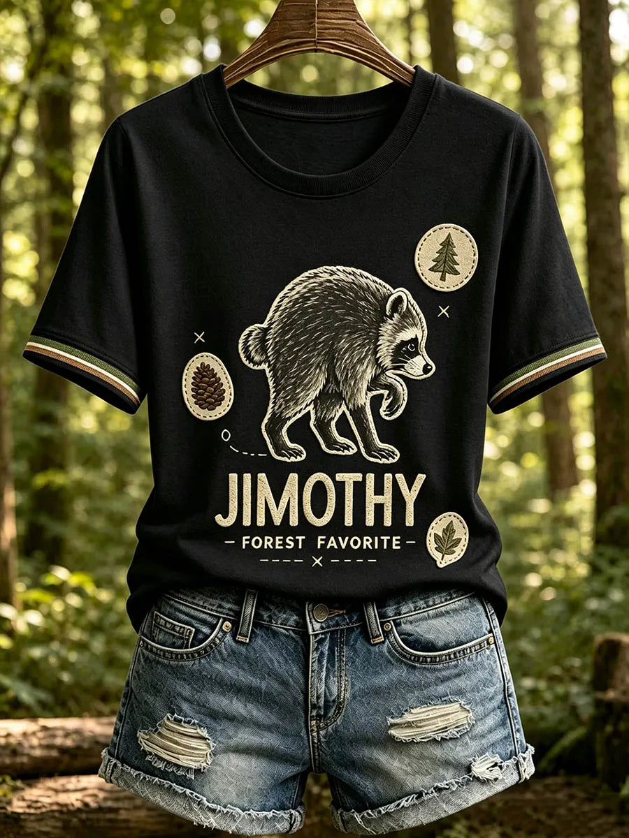 Women's Jimothy Raccoon T-Shirt