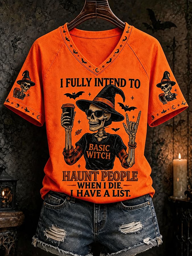 Halloween Art Print T-Shirt