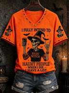 Halloween Art Print T-Shirt