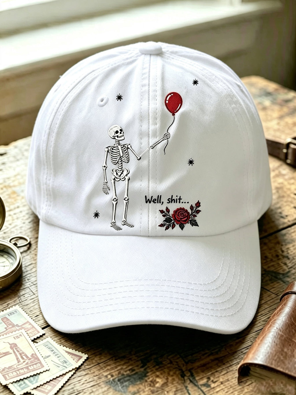 🔥🔥2nd 50% Off 🔥🔥Unisex Retro Halloween Well, shit...  Print Hat