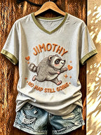 Women's It's ok to be weird Jimothy from SeattleShort-Sleeve T-Shirt