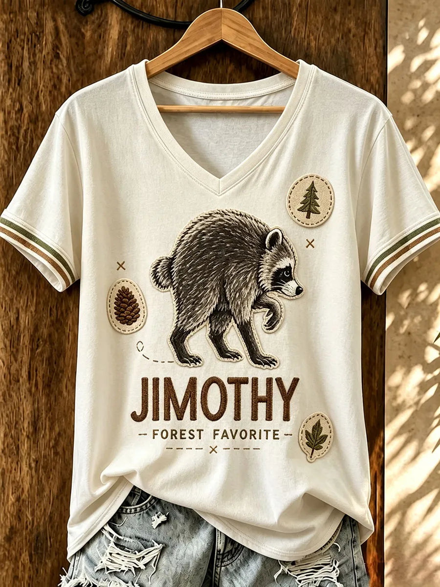 Women's Jimothy Raccoon T-Shirt
