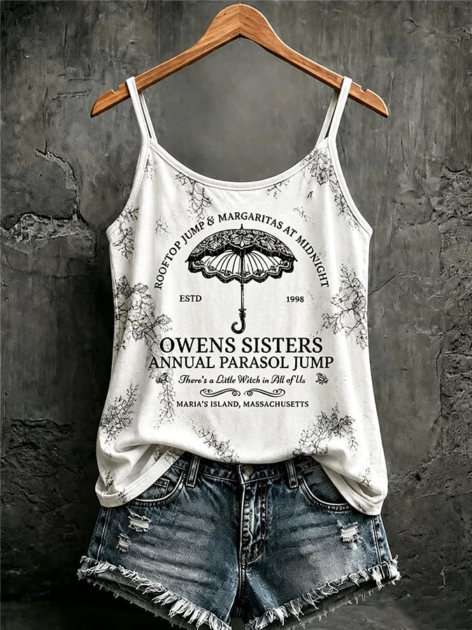 Women's Midnight Margaritas Print Camisole