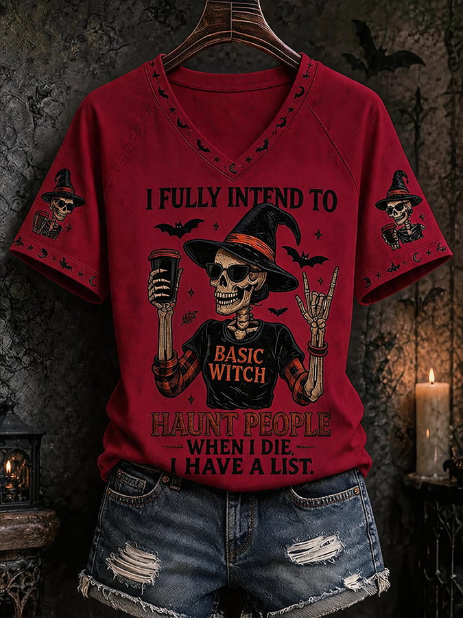 Halloween Art Print T-Shirt