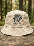 (Unisex Hat) Jimothy Raccoon Bucket Hat